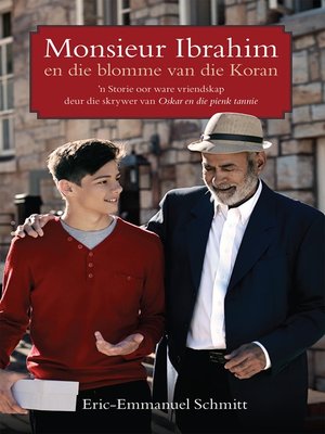 cover image of Monsieur Ibrahim en die blomme van die Koran